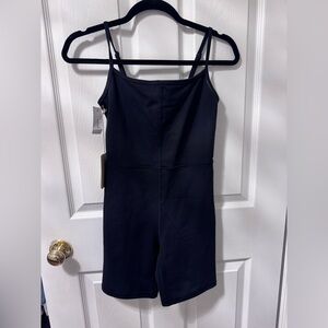 Wilfred Black Sleeveless Jumpsuit Romper